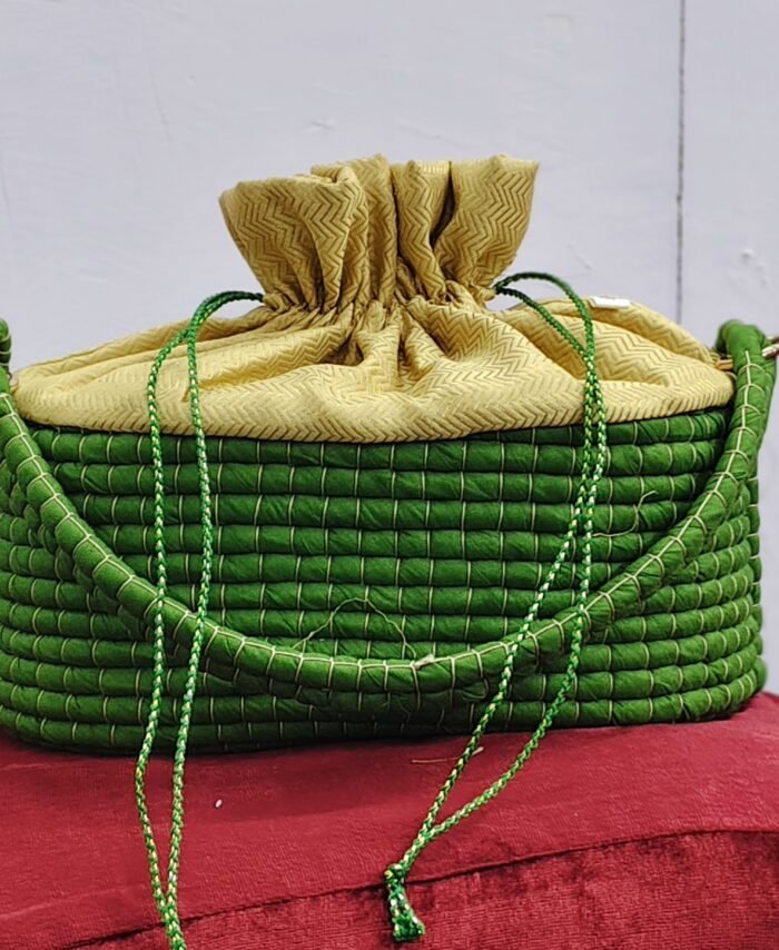 Hanmade Fabric Gift Hamper Basket-L